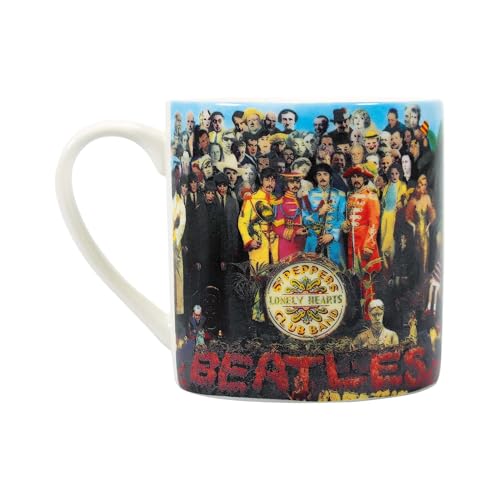Mug The Beatles Sgt Pepper Oficial Blanco miniatura 2