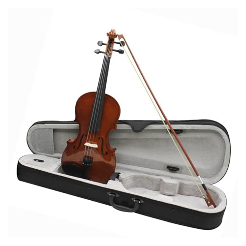 Violon en bois massif 4/4 avec sonorité claire pour débutant