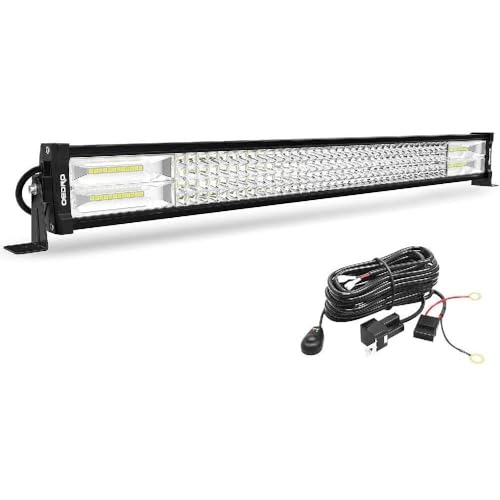 Image of OEDRO 30 Inch LED Light Bar Quad-Row Straight Spot Flood Combo