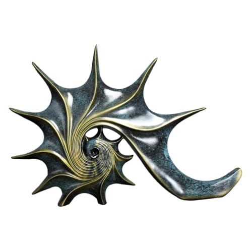 GOOHOCHY Unique Resin Conch Sculpture Home Furnishing Decoration Modern Home Ornament