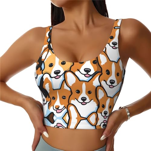 Gilet de sport Corgi pour femme résolvant la surchauffe en fitness et entraînement