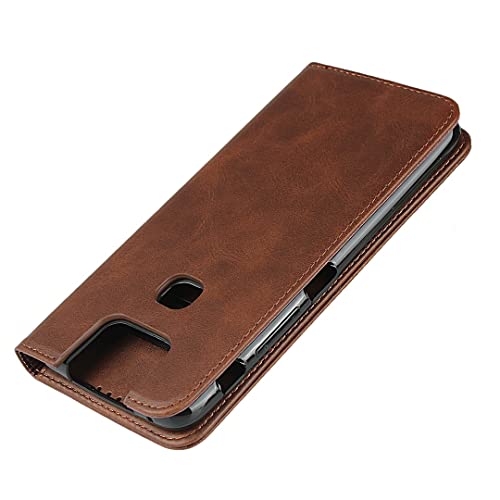 Caso protetor de telefone Capa Carteira de Couro para Asus Zenfone 6 ZS630KL, Capa de Couro Vegan Pr