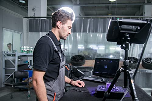 Image of New Einscan Pro 2X 3D Scanner with Tripod & Turntable Premium Edition with Handheld HD Feature Alignment 0.2mm Resolution for Reverse Engineering, Manufacturing, Design, Art, Medical, Education