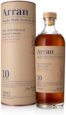 Arran 10 Years Old Single Malt Scotch Whisky 46% Vol. 0,7l in Gif...