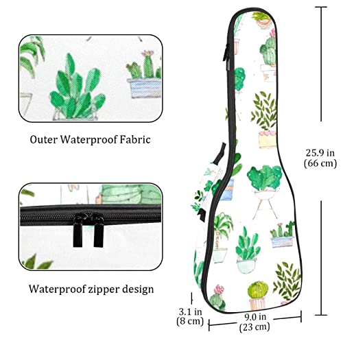 Housse pour ukulélé avec fond floral aquarelle de 10 mm d’épaisseur et rembourrage en éponge de 53,3 cm avec sangles… - Les Beatles, Paul McCartney, John Lennon, RIngo Starr, George Harrison Housse pour ukulélé avec fond floral aquarelle de 10 mm d'épaisseur et rembourrage en éponge de 53,3 cm avec sangles… – Image 5