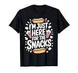 I'm Just Here For The Snacks foodie man toddler