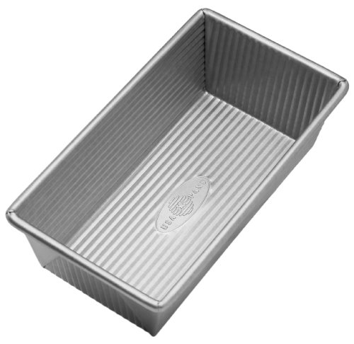 USA Pan Nonstick Standard Bread Loaf Pan, 1 Pound, Aluminized Steel by USA Pan - Used condition - US$16.87