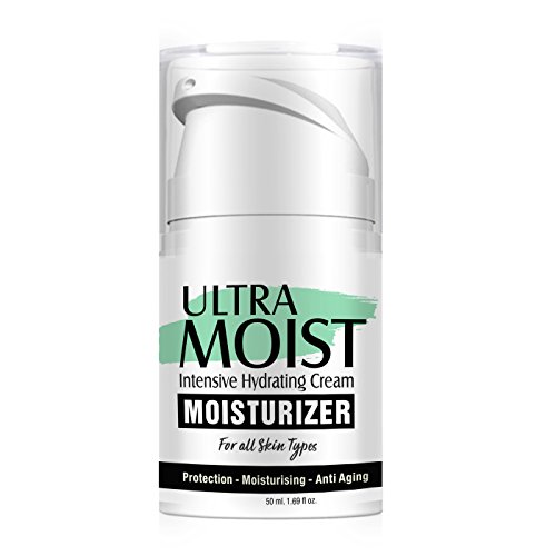 Image of Anti Aging Cream Moisturizer From Ultramoist for Normal, Dry and Sensitive Skin, Natural and Organic - Anti Aging - Moisturizing - Protection | Skin Elasticity, Dark Spot Reduction, Cream