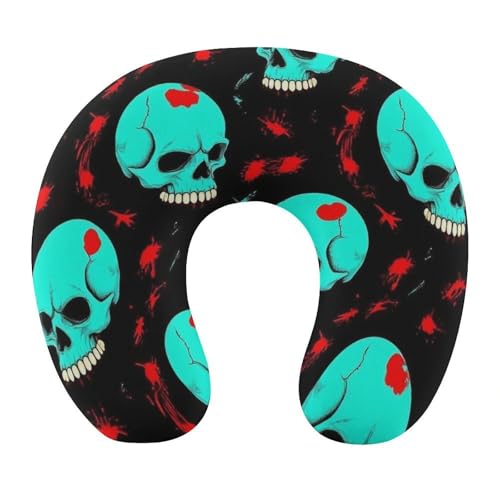 Set 2 Almohadas de Espuma Viscoelástica Ovaladas