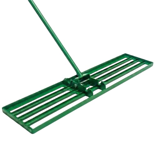 LANDZIE - The Original Lawn Leveling Rake – 36' Steel...