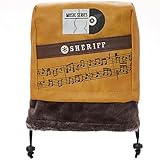 SHERIFF シェリフゴルフ アイアン用 ヘッドカバー SMU-004 ミュージックシリーズ 合成皮革 ゴルフカバー 刺繍 デザイン かっこいい おしゃれ レア プレゼント 限定60個 正規品 (MUSTARD×DARK)