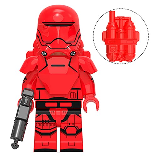 GHFGXF 6 Pcs Mini Figures Advent Calendar Collection Figure Set Series Custom Collectible Minifigure Compatible with… – Bild 6