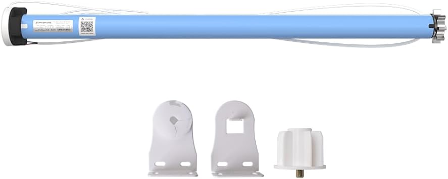 Matter Supported WiFi Smart Roller Shade Motor, Smart Blinds Motor Works with Apple Home, Alexa & Google Home, for 37mm 1.45 inch Tube, Requires Wiring Work Only Motor