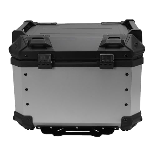 Baúl de Motocicleta Impermeable de 45 Litros con Cerradura Antirrobo Segura