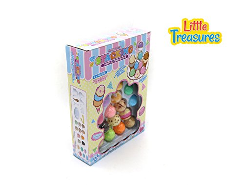 Little Treasures Tower Plus Stacking Ice Cream Balance Game with 29 pcs Fun Toy Set - Thumbnail 5