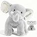 2.2lbs Mom and Baby Elephant Plush Toys, 2PCS Elephant Stuffed Animals 18in | 12in, Soft Plush Elephants Toy Gifts for Kids Girl Boy Birthday Christmas Festival (Softer than Other Short-haired Plush)
