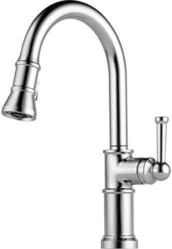 Brizo 63025LF Pullout Spray High-Arc Kitchen Faucet with MagneDock, Diamond Seal, Venetian Bronze