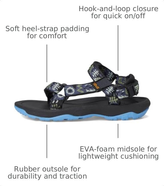 Image of Teva Women's Kids Youth Hurricane Lightweight Xlt2 Casual Quick-drying Sport Sandal
