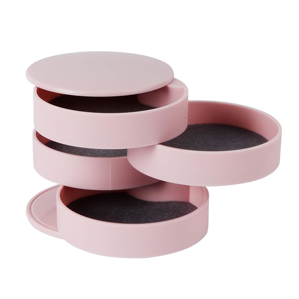 CVHfhjTG jewellery box, Creative Unique Jewelry Case, Jewel Holder for Earring Bangle Bracelet Necklace Rings Storage Women Girls(C)