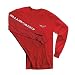 Corvette T-Shirt - C6 Logo w/Corvette Script on Sleeve - Red (Large)