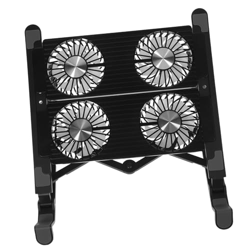 Soporte refrigerado ajustable para laptop VILLCASE, diseño ergonómico, alimentación USB, para laptops y dispositivos gaming, compacto y portátil miniatura 1