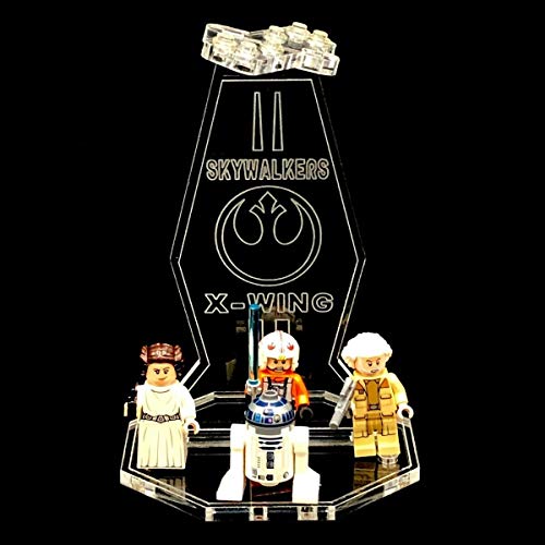AREA17 Acryl Display Stand für Lego 75301 Luke Skywalker's X-Wing Fighter - Verschiedene Winkel und Positionen… – Bild 4