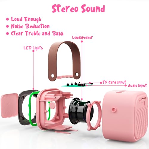 Karaoke Machine for Kids, Portable Karaoke Machine with 1 Microphone Wireless, Family Party Game Toys for Ages 3 4 5 6 7 8 9 10 11 12 Year Old Toddler Boys Girls Kid Christmas Birthday Gifts