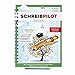 Produktbild Schreibathlet: Schreiblernheft für ABC-Schützen mit vorgeprägten Zahlen und kleinen Rechenaufgaben (Schreibpilot Zahlen) | Inkl. Bleistift und Radiergummi [deutsch]