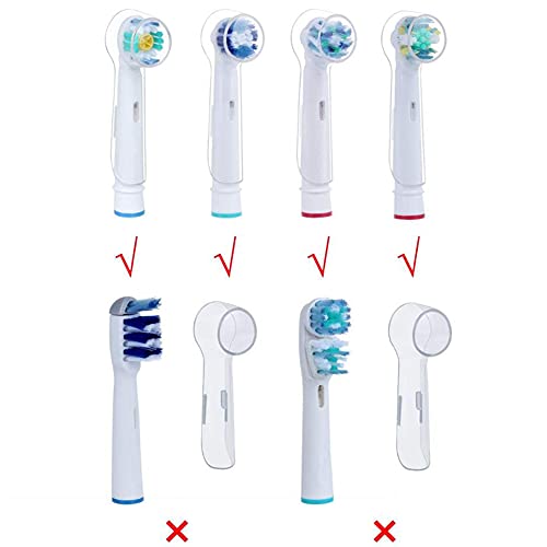 Miniatura 5 de Eléctrico Cepillo De Dientes Poseedor Base Pararse Eléctrico Cepillo De Dientes Cabeza Apoyo Soporte Por Oral B Braun Cepillo De Dientes Cargador Con 4 Paquete Cepillo De Dientes Jefes Cubrir