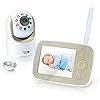 Infant optics DXR-8 kleurenvideobabymonitor met verwisselbare optische lens in wit-beige van Infant Optics