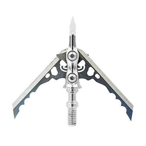 RAGE Hypodermic NC 100gr 2in Cut Broadhead, Multi.035 inch Blades (R38100)