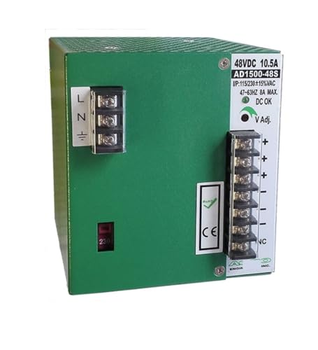 Alimentation 48V 10.5A AD1500-48S avec régulation de tension continue