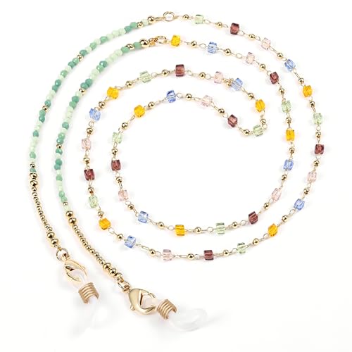 PLTGOOD Eye Glasses Holders Around Neck Glasses Chain Eyeglass Chains For Women Sunglass Chain for Glasses Around Neck Women