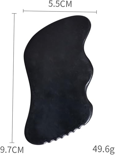 Miniatura 7 de GLEAVI 2 Pcs Scraping Board Gua Sha Massage Tool Guasha Facial Tools Jade Guasha Board Neck Massager Jade Facial Massage Body Scraping Tools Face