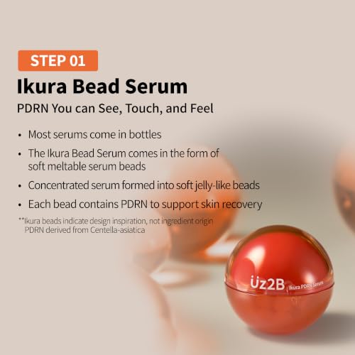 Image of Ikura Ritual PDRN Serum (1ea) & Exo-Barrier Cream Mask (5ea) Set | 2-step Korean skincare with PDRN serum and cream mask for deep hydration, moisture lock, skin renewal and barrier care.