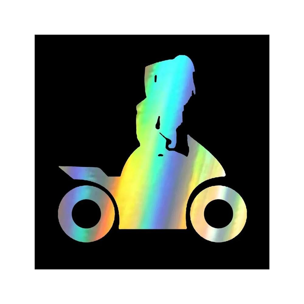 Fashion Beauty and Locomotive Vinyl Car Stickers Car Window Motorcycle Accessories Decals(Laser,15cm)