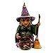 Jim Shore for Enesco Heartwood Creek Mini Witch with Couldron Figurine, 3.75"