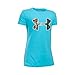 Under Armour Girls' Camo Fill Big Logo Short Sleeve T-Shirt