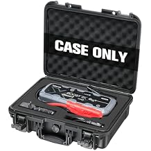 Hard Case for NOCO Boost X GBX155 - Portable Car Battery Jump Starter Hard Shell Case Waterproof Travel Carrying Storage Box for NOCO Boost X GBX155 UltraSafe Jump Starter - Highway Travel Black
