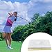 Aymzbd Bunker Mat for Sand Chipping Professional Indoor Outdoor Realistic Simulates Real Golfing Course Bunker Practice Hitting Mat, White