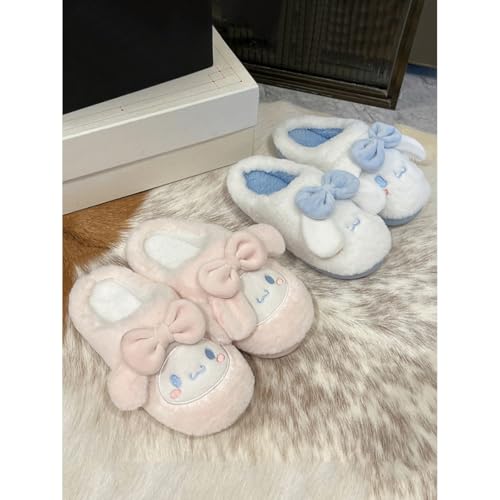 Cute Slippers Animal Dog for Women Cute Cat Anti Slip For Indoor Fuzzy Fluffy Girls Pantuflas Para Mujer Sides3