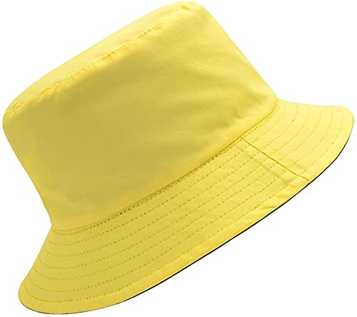 Bucket Hat 100% Cotton Packable Summer Travel Beach Sun Hat Outdoor Cap Unisex #TOP2