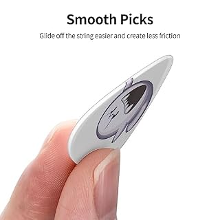 Médiator de guitare en forme de fantôme avec 12 médiators tendance et durables dans une boîte pour ukulélé guitare électrique basse - Les Beatles, Paul McCartney, John Lennon, RIngo Starr, George Harrison Médiator de guitare en forme de fantôme avec 12 médiators tendance et durables dans une boîte pour ukulélé guitare électrique basse – Image 3