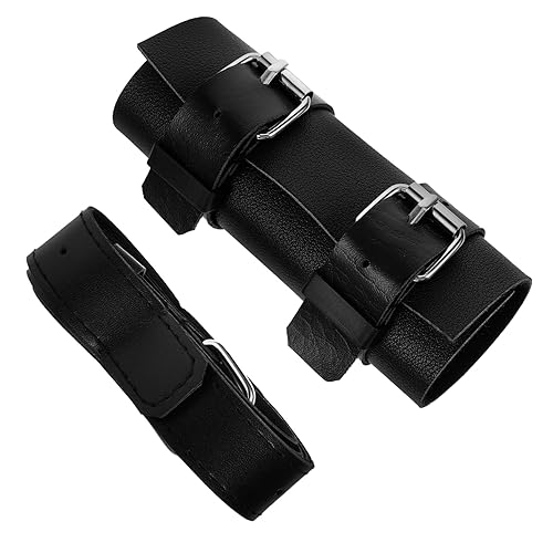 SOLUSTRE PU Leather Sword Belt Holder Carrying Belt for of Swords and Stylish Design for Martial Arts Costumes and Fencing