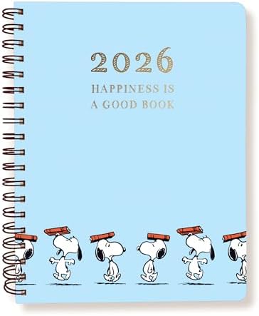 Graphique 2026 Spiral Vegan Leather Planner | 18 Month Organizer ...