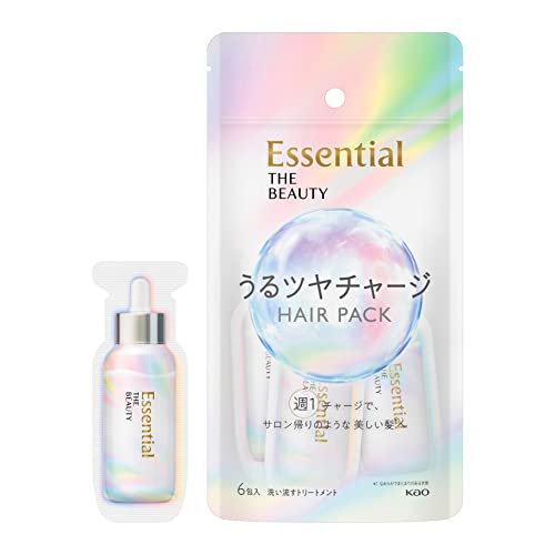 Kao Essential The Beauty Hair Pack - 9g×6pc, 9 g (Pack of 1)
