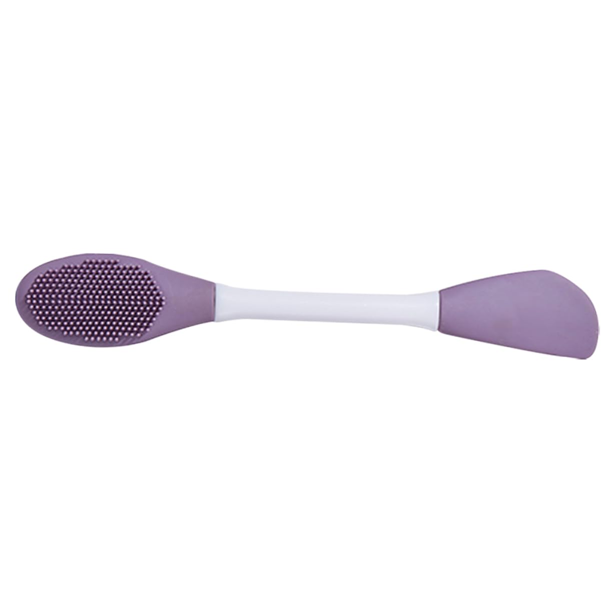 VALICLUD Dual-head Face Mask Brush Silicone Mask Applicator Skincare Tool for Face Acne Jelly Brush Spatula