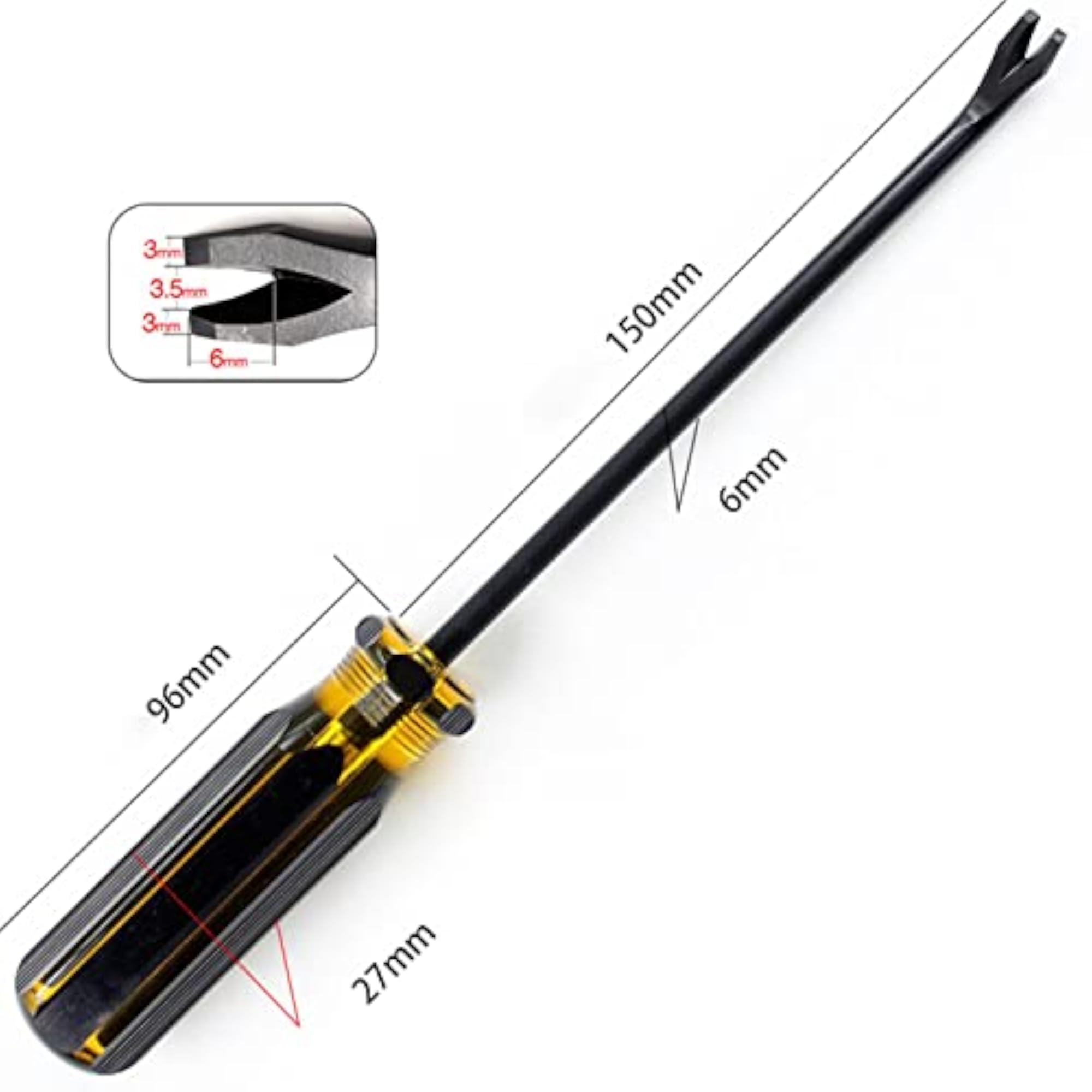 Handheld Tack Lifter Tool for Upholstery Tacks