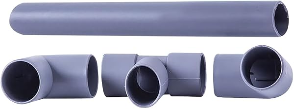 28mm Caravan Waste Outlet Connection Kit – Complete Grey Waste Pipe & Fittings Set for Caravans and Motorhomes – Includes Elbows, Tee Connector & 300mm Waste Pipe – Easy Push‑Fit Plumbing System - 1