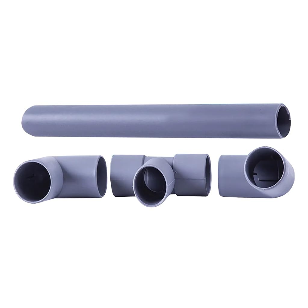 28mm Caravan Waste Outlet Connection Kit – Complete Grey Waste Pipe & Fittings Set for Caravans and Motorhomes – Includes Elbows, Tee Connector & 300mm Waste Pipe – Easy Push‑Fit Plumbing System